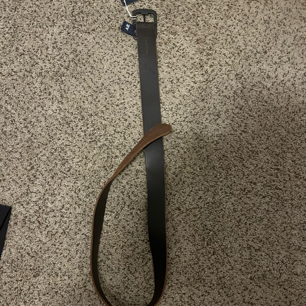 NWT mens American eagle leather belt size 36